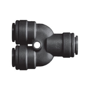 John Guest (JG) 12mm Plastic Equal Two-Way Divider