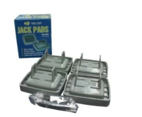 Coast Jack Pads 80mm with Anti Rattle Sleeve (Set of 4)