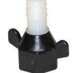 Shurflo Straight Wingnut With 3/4" Barb.