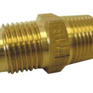 SAE Male X BSP Tapered Male Union 3/8" x 3/8"