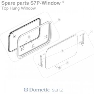 Window Seal (5M) to suit Seitz S7P Windows