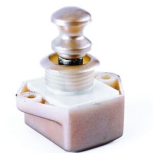 Camec 13mm Nickel Catch Set - Catch/Rosette/Knob/Strike Plate