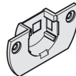 Housing, For screw fixing 2 piece