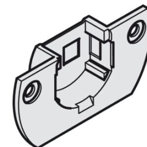 Housing, For screw fixing 2 piece