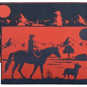 ACM Riding Home Mat (Orange/Black)