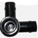 Threaded Corner Elbow 19mm Barbed x 1/2" BSP Female