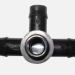 Threaded Side Outlet Tee 19mm Barbed x 1/2" BSP Female