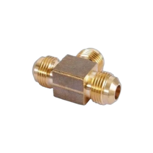 No 19 SAE Male 3-Way Tee Connector 5/16"