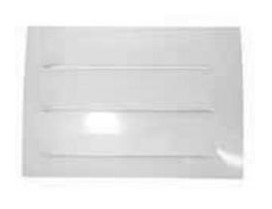 ALUMINIUM VENT - SMOOTH WHITE