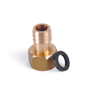 Camec Brass Union 1/2" BSP x 3/8" Female with Washer