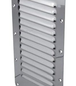 Stainless Steel Louvre Vent 127mm (W) x 228mm (H)