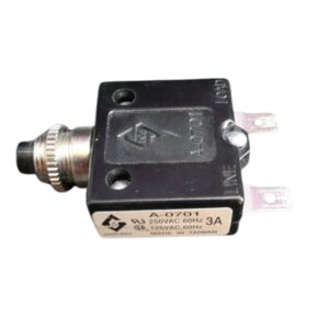 3A Panel Mount Circuit Breaker 250VAC 120VAC A-0701