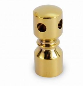 Tray Rail Pillar Corner - Gold