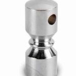 Tray Rail Pillar End - Gold