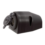 Narva Heavy Duty Black Accessories Socket (81025BL)