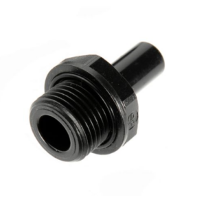 ADAPTOR 1/2IN MALE BSP 12MM X 12MM STSEM