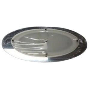 400mm LED Crystal Oval Ceiling Light