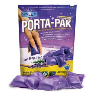 Walex Porta-Pak Express Lavender Flush or Waste Tank Drop-In Sachets (15)