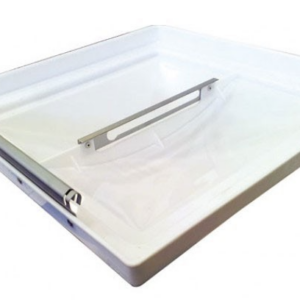 Ventline Hatch 14inx14in White Lid Only T/s Old Metal Clip Connection