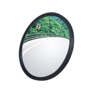 20mm x 145mm ROUND CONVEX SIDE VIEW MIRRORS FOR TRUCK, CARAVAN, TRAILER, TOWING