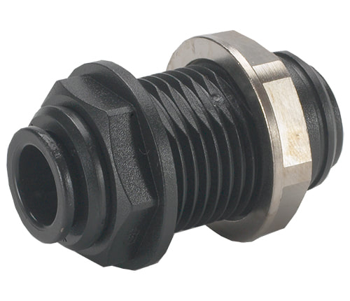 John Guest (JG) 12mm Bulkhead Adaptor