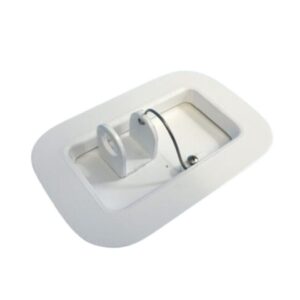 Scupper Vent - Aluminium - 170 x 113mm (White)