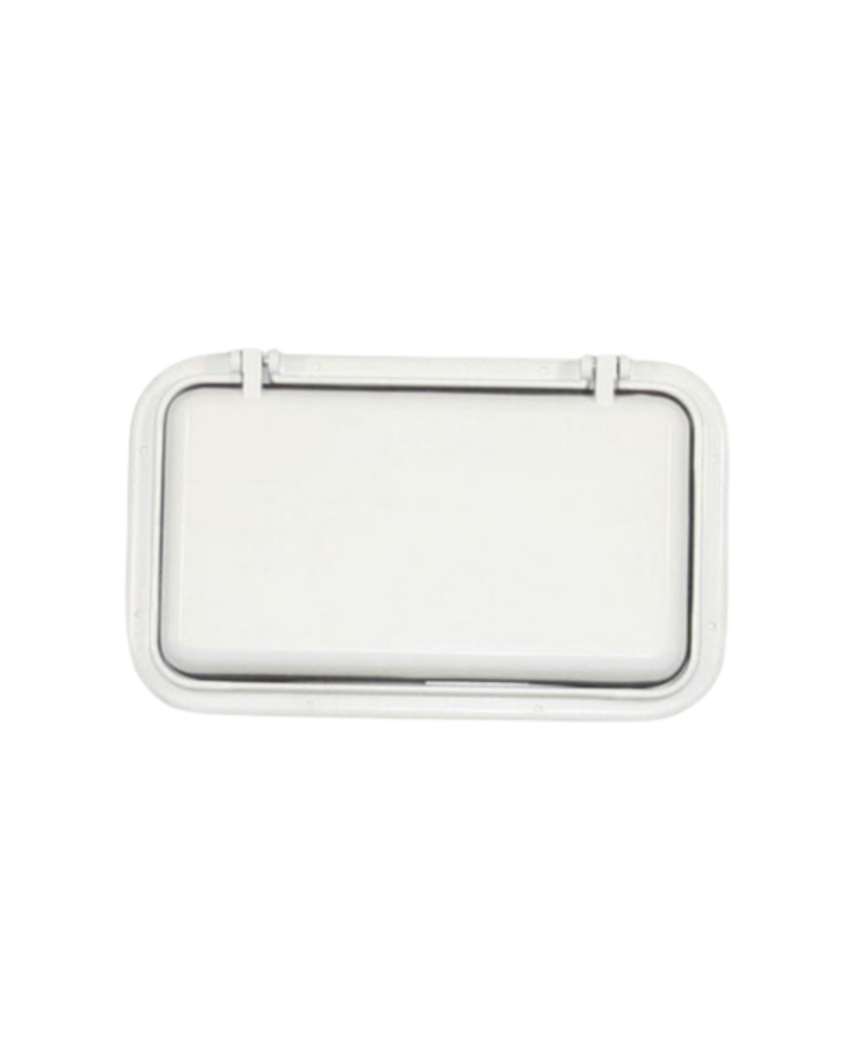 Scupper Vent - Aluminium - 240 x 150mm (White)