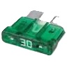 Wedge fuse 30Amp Green