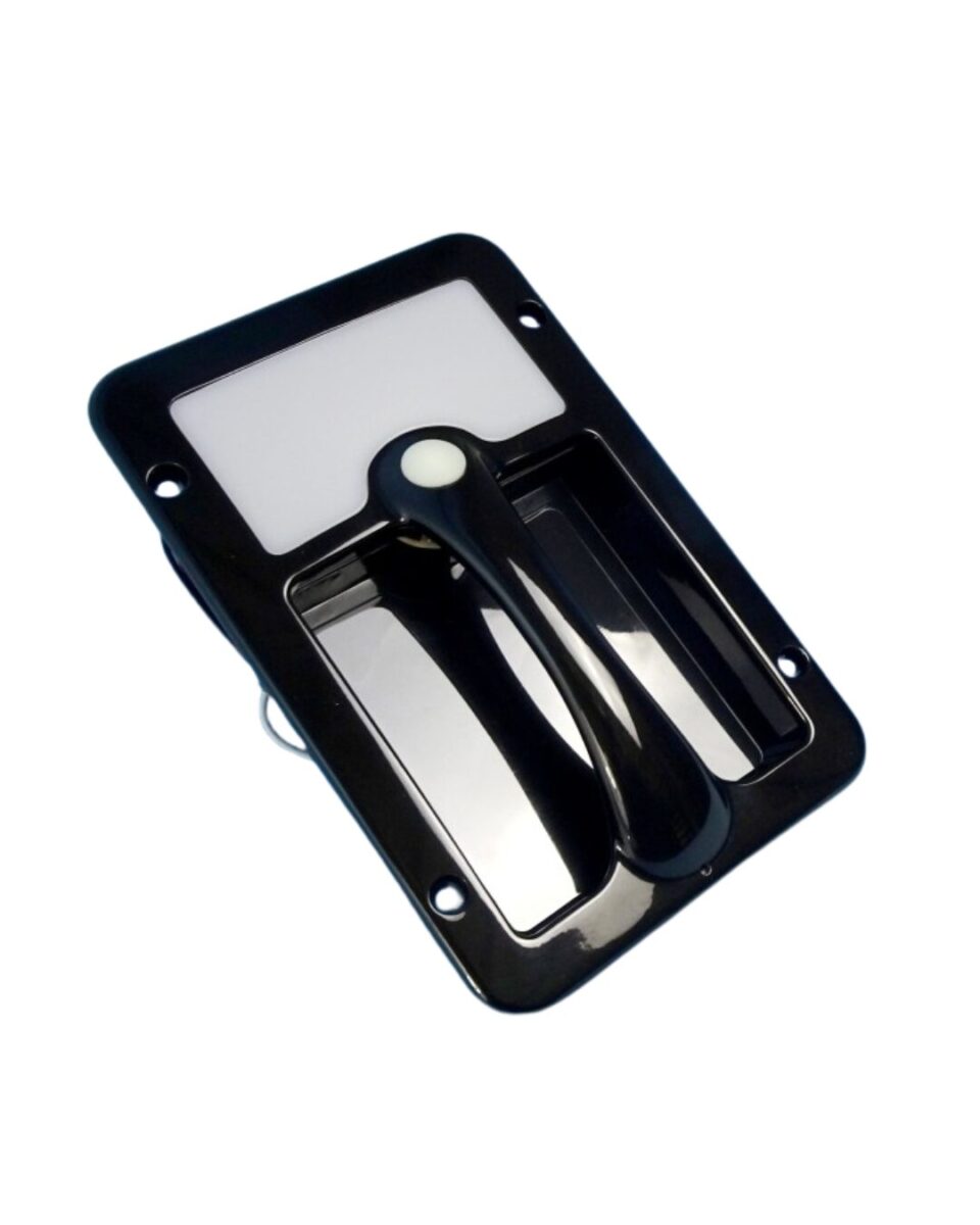 Camec LED Grab Handle with Light - Black