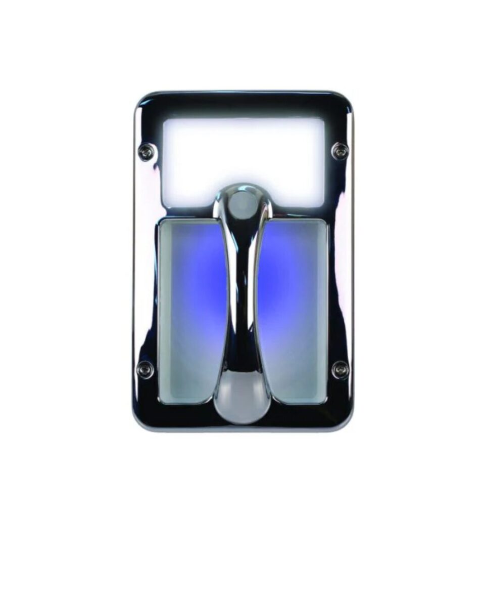 Camec LED Grab Handle with Light - Chrome