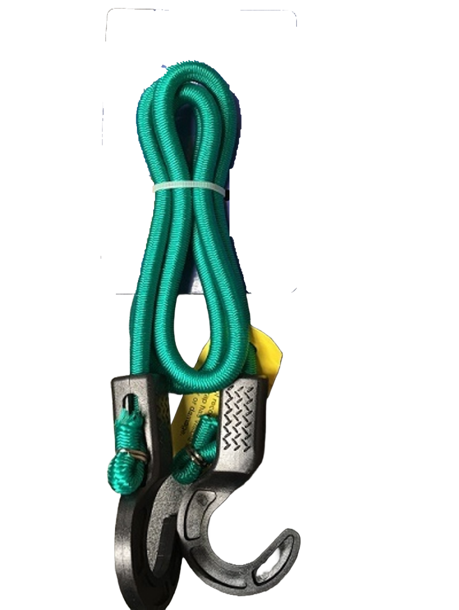 Adjustable Green Bungee Cord - 140cm x 0.8cm