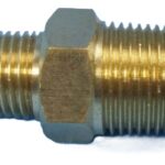 No73 REDUCING NIPPLE 3/8 x1/4 3/8 MALE BSP x 1/4 MALE BSP