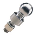 2.0 TON 1" Hi-Rise 50mmChrome Tow Ball Shank 7/8" x 52mm