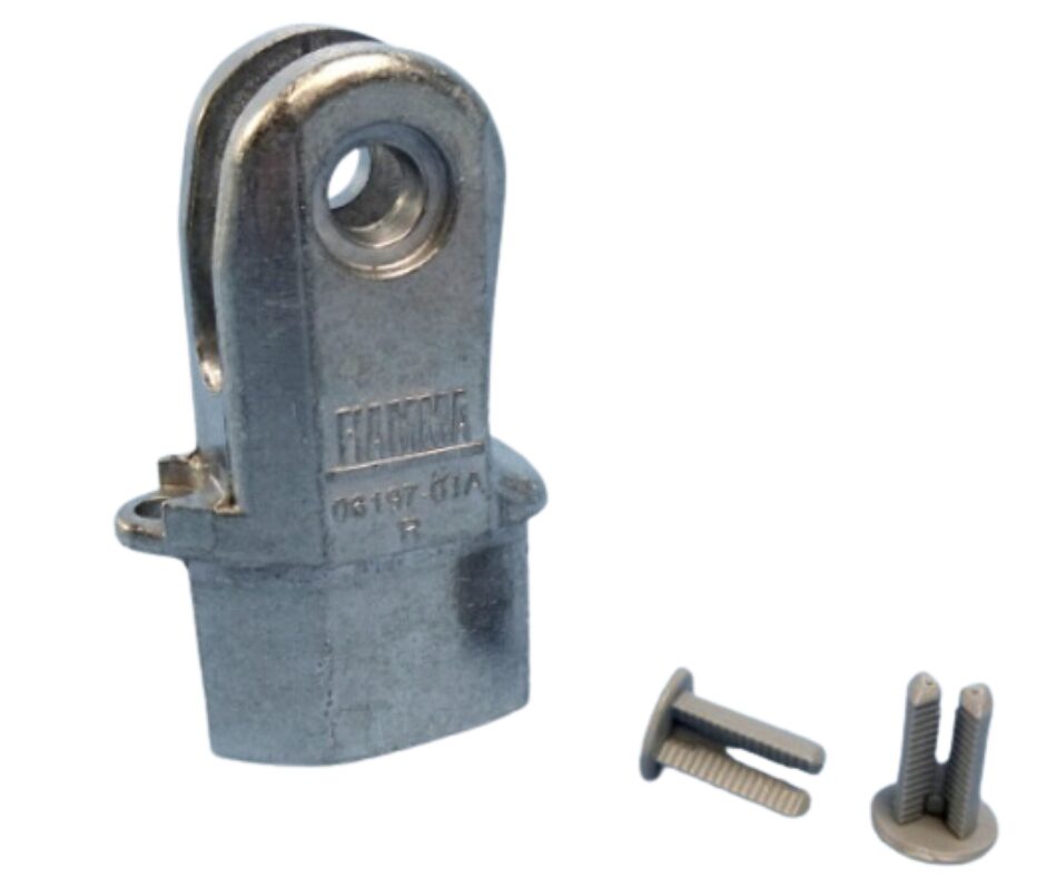 Top For Right Leg & Plastic Rivet - Suit Fiamma F45 S / F80 S Awnings 98655-576