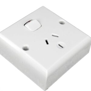 Single Power Point Double Pole Deep Mount