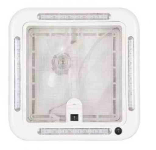 Finch Australia 12V Shower Hatch with LED, 320 x 320mm Cut Out