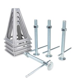 Camco Aluminium Stabilising Trailer Jack 4 Pack
