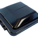 Vent Lid Suits Ventline MK2 / Coast RV (Black/Smoke) - 365mm x 370mm