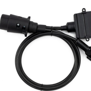 ADAPTOR LRG ROUND 7 PIN TO FLAT 7 PIN SOCKET