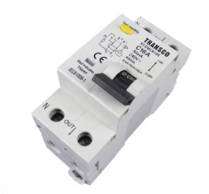 Safety Switch Circuit Breaker RCD MCB 2 Module Double Pole 16 Amp