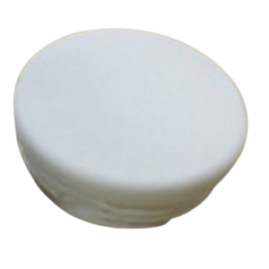 Cap - End Bumper Bar Round White 40mm