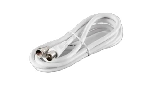 Sphere 1.8m RG6 Quad Shield Coax with Compression Fittings C4418F