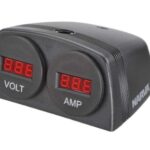 Amp/Volt Mtr Twin Socket