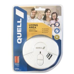 Quell Smoke Alarm 9V Photoelectric