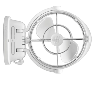 Bulk Caframo Sirocco II 12/24V White 7" Gimbal Fan with 3 Speed