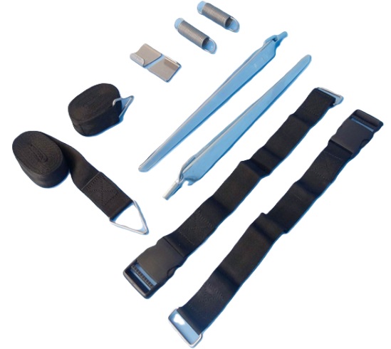 Fiamma Awning Tie Down S Kit - Black