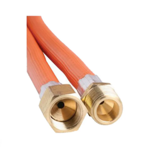 6mm PVC Gas Hose 3/8" SAE F x 3/8" BSP