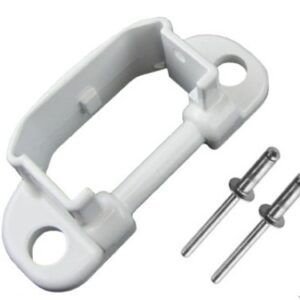 Carefree White Carport Foot for Main inner arm