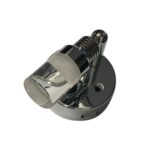 Silver Pendant Lamp 10-16V with USB & Clear Light Head