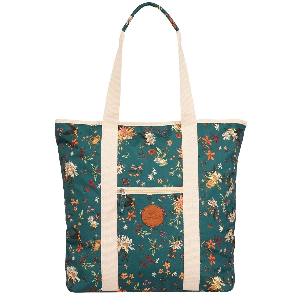 SomerSide Native Botanical Beach Bag - Tote & Backpack